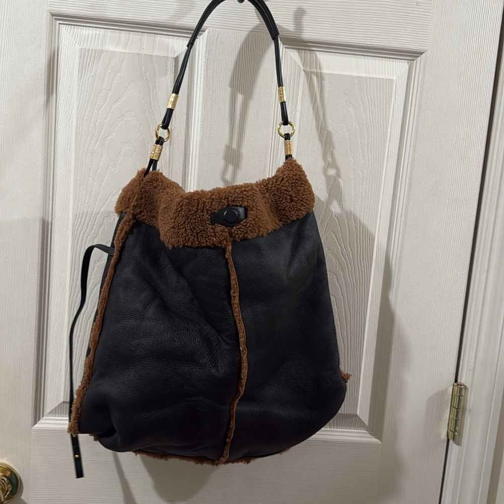 Ulla Johnson Remy Soft Large Foldover Toto Bag /Clutch. New - Picture 5 of 11